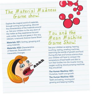 Science Materials School Workshops