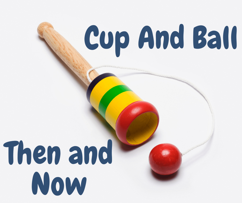 Image of a cup and ball toy